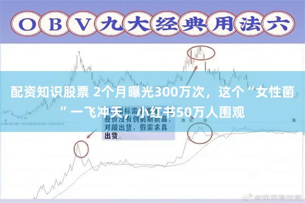 配资知识股票 2个月曝光300万次，这个“女性菌”一飞冲天，小红书50万人围观