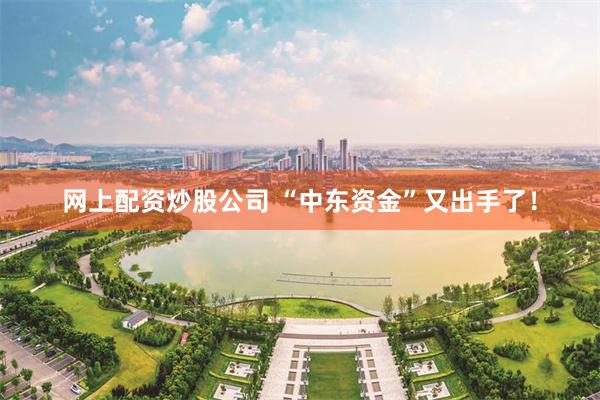 网上配资炒股公司 “中东资金”又出手了！