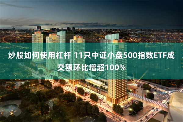 炒股如何使用杠杆 11只中证小盘500指数ETF成交额环比增超100%