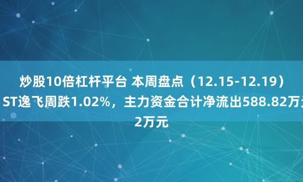 炒股10倍杠杆平台 本周盘点（12.15-12.19）：ST逸飞周跌1.02%，主力资金合计净流出588.82万元